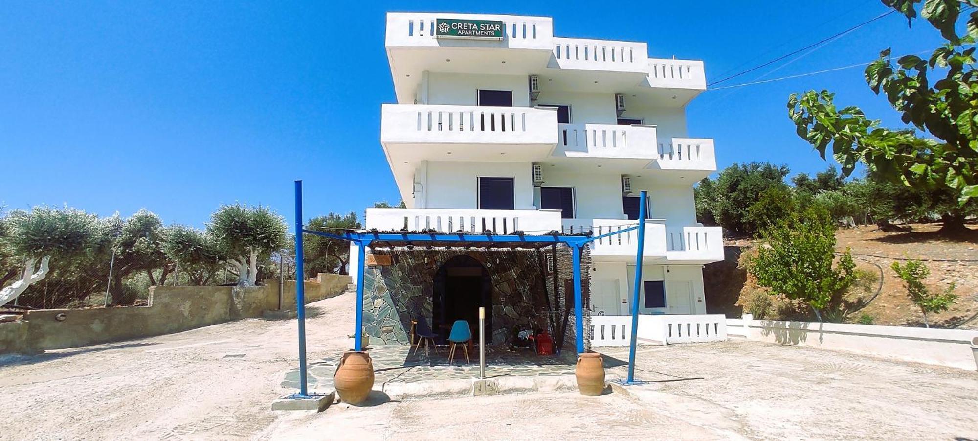 Creta Star Apartments Agia Galini  Bagian luar foto